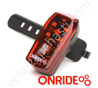 Задній велосипедний ліхтар ONRIDE SENS із датчиком руху