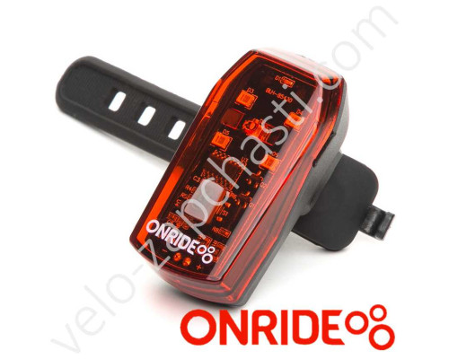 Задній велосипедний ліхтар ONRIDE SENS із датчиком руху