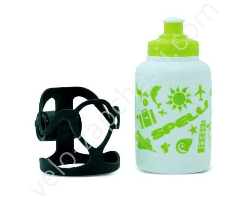 Фляга дитяча з утримувачем Spelli 300 ml