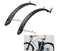 Крылья раздвижные POLISPORT Expander City 26"/28" (51 мм)
