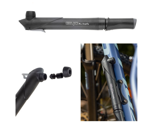 Велонасос Giyo GP-47L полегшений 20см 80psi/5,5bar