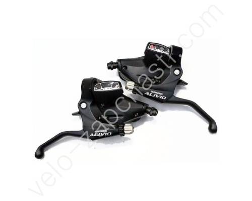 Моноблоки Shimano Alivio ST-M410 3 x 8