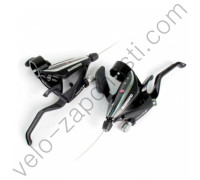 Моноблоки Shimano ST-EF 65 Altus, Acera 3/8