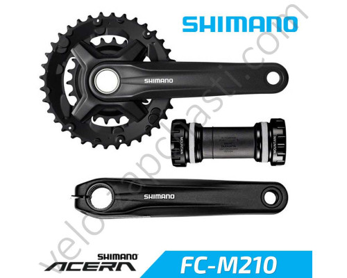 Шатуни Shimano ACERA FC-M210 22/36Т