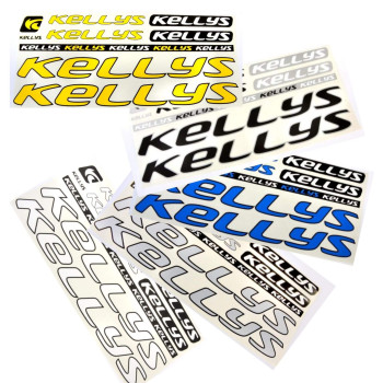 Наклейки Kellys на раму велосипеда