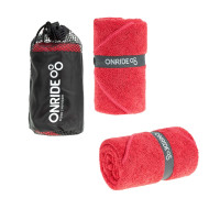 Рушник мікрофібра ONRIDE Dry червоний 100 х 50 см