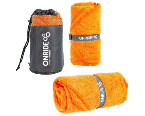 Полотенце микрофибра ONRIDE Dry orange 120 х 60 см 