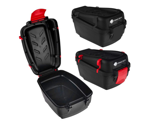 Бокс на багажник велосипеда Bike Box 27x20x15 cm чорний