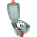 Бокс на багажник велосипеда Bike Box 42x31x22 cm сірий