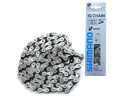 Ланцюг для велосипеда SHIMANO IG-51 8 spee 