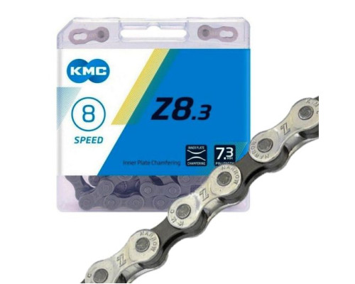 Ланцюг для велосипеда KMC Z8.3 Silver/Gray 1/2 X 3/32 114 зв