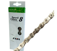 Ланцюг для велосипеда Taya OCTO-DH 8 spd срібло