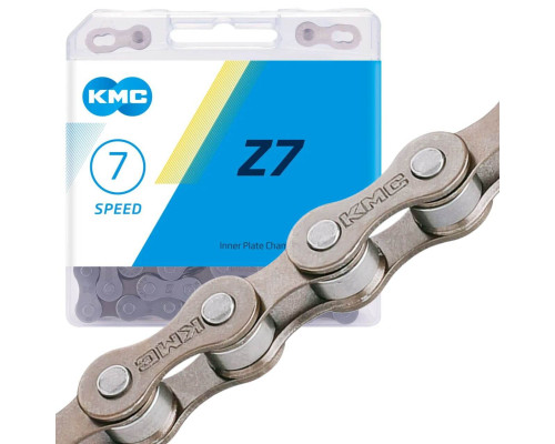 Ланцюг для велосипеда KMC Z7 Gray/Brown 7 sp. 114 зв.