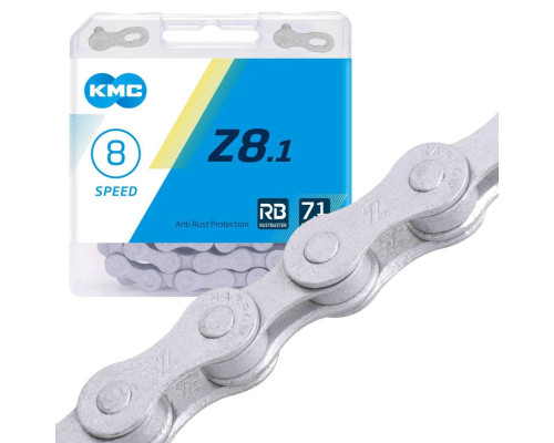 Ланцюг для велосипеда KMC Z.1RB, 8 spd. 116 зв.. Rust Buster