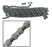 Ланцюг KMC HV500 Brown/Grey 5/6 Speed ​​116 ланок з замком