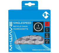 Ланцюг для велосипеда M-Wave ANTI-RUST 1sp 1/2"x1/8" 112 ланнок