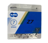 Ланцюг для велосипеда KMC Z7 Silver/Silver 7 spd. 116 ланок
