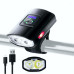 Велофара 2-лучевая 2285-2XPE ULTRA LIGHT Waterproof USB