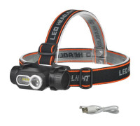 Ліхтар налобний SQ-811-LM-4SMD microUSB