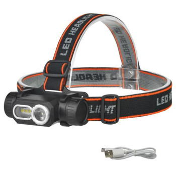 Ліхтар налобний SQ-811-LM-4SMD microUSB