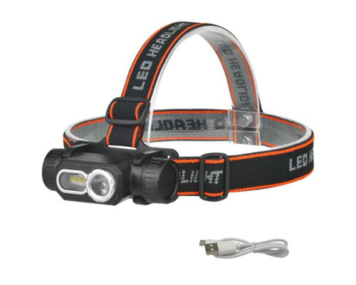 Ліхтар налобний SQ-811-LM-4SMD microUSB