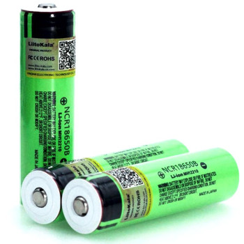 Акумулятор 18650 LiitoKala Lii 34B JT 3400mAh 6A NCR18650B button top