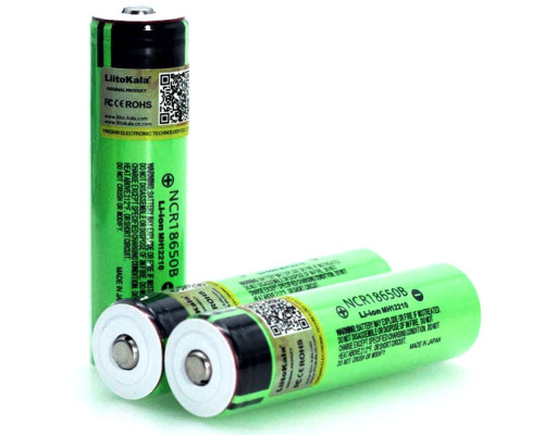Акумулятор 18650 LiitoKala Lii 34B JT 3400mAh 6A NCR18650B button top