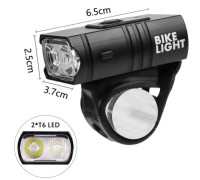 Велофара 2-променева BK-02Pro-2XPE ULTRA LIGHT Waterproof US