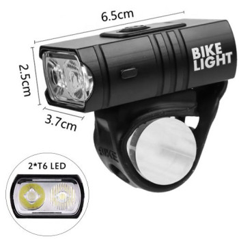 Велофара 2-променева BK-02Pro-2XPE ULTRA LIGHT Waterproof US