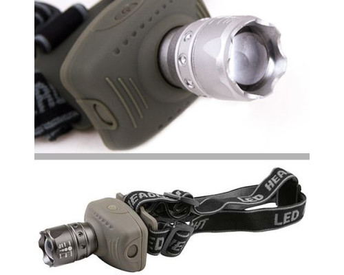 Ліхтар налобний 1 світлодіод CREE XP-EQ3, 5W