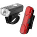 Комплект фари плюс стоп BSK-HY027 на акумуляторах micro USB