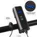 Велофара з сигналом FY-336/2000-4T6 (4400mAh) кнопка виносна Waterproof ЗУ mircoUSB
