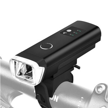 Фара велосипедна HJ-047-XPG micro USB датчик світла