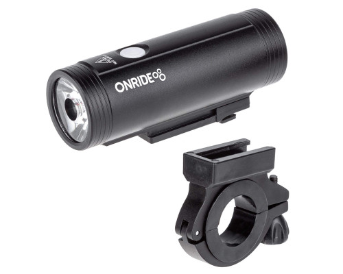 Велосипедна фара ONRIDE Cylindr (1000 lm, 5000 mAh, Type-C)