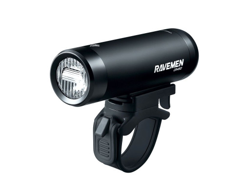 Фара велосипедна Ravemen CR450 USB 450 люмен (кнопка в комплекті)