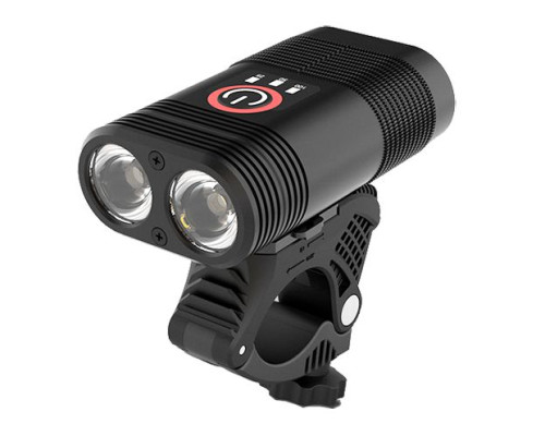 Велофара Y12Pro-2XPE DUAL MEGALIGHT, ALUMINUM, USB