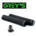 Грипсы Grey's 165 мм силикон черные