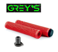 Грипси Grey's 165 мм силікон червоні
