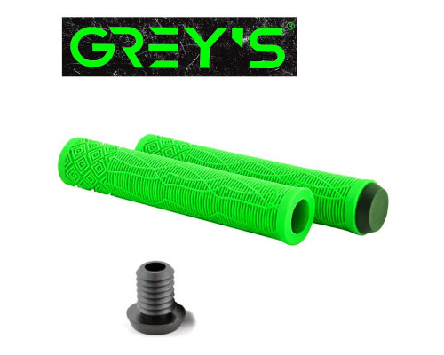 Грипси Grey's 165 мм силікон зелені