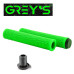 Грипси Grey's 165 мм силікон зелені