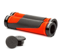 Грипси ONRIDE DualGrip із замками чорно-червоні