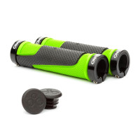 Грипси ONRIDE DualGrip із замками чорно-зелені