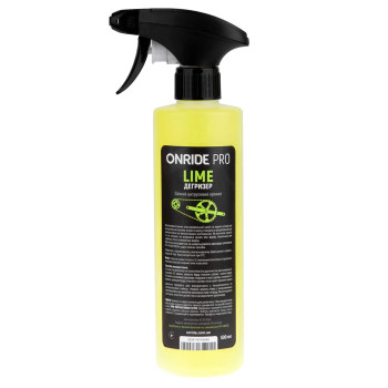 Очищувач для трансмісії Дегрізер ONRIDE PRO Lime 500 мл із тригером