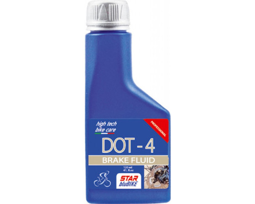 Гальмівна рідина STARbluBike DOT-4 100 мл (Італія)