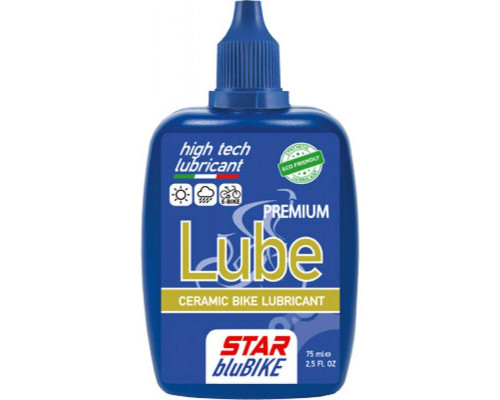 Мастило для ланцюга STARbluBike Premium Lube Ceramic 75 мл (Італія)