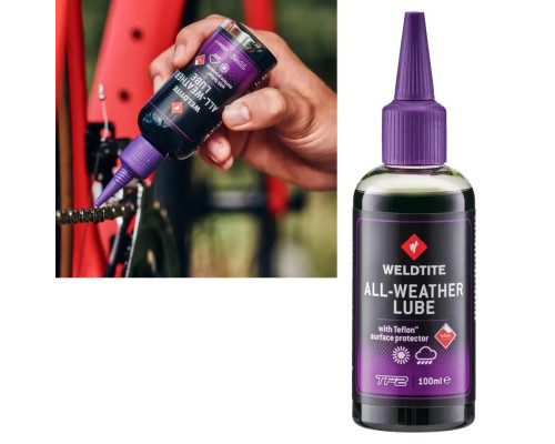 Мастило для ланцюга всесезонне Weldtite 03047 ALL-WEATHER LUBE with Teflon™ 100  