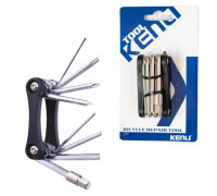 Мультитул KENLI KL-9833C на 9 функцій