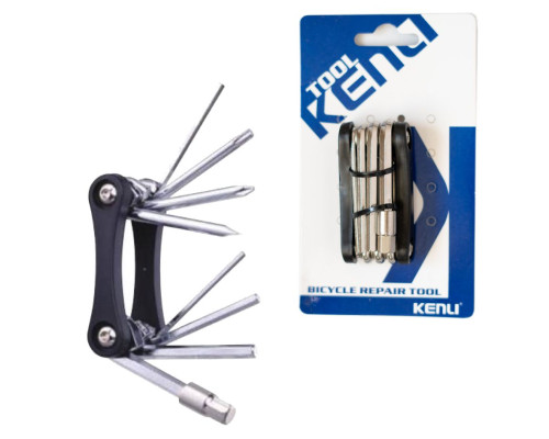 Мультитул KENLI KL-9833C на 9 функцій