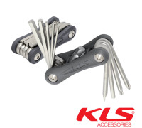 Мультитул KLS STINGER 10 сірий