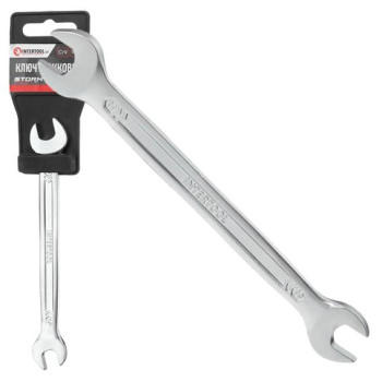 Ключ ріжковий 10х11мм INTERTOOL